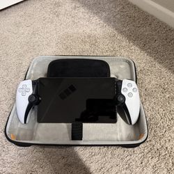 Playstation Portal with case and screen protector