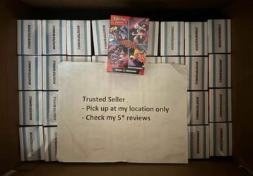 $80 each - Pokémon Pokemon TCG Destined Rivals Booster Bundle