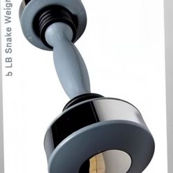 Shake Weight 5lb Silver Gray Dumbbell