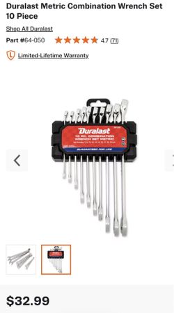 Combination Wrenches