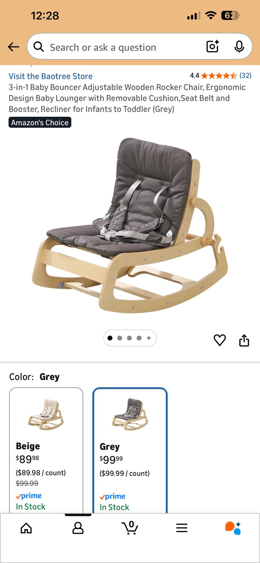 Toddler Rocking Chair