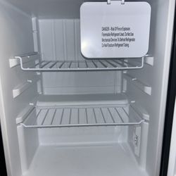 Whirlpool Mini Refrigerator Compact Freezer Stainless Steel