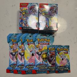 Pokemon Journey Together Booster Bundles & Booster Packs