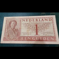 Nederland bankNote 1 Gulden Year 1949