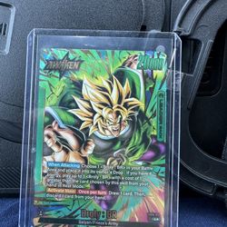 Broly Alt Art Leader Card 