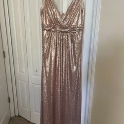 GORGEOUS BABY ONLINE DRESS GOLDEN SEQUIN