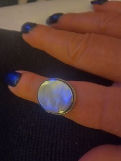 Mother Of Pearl Ring 