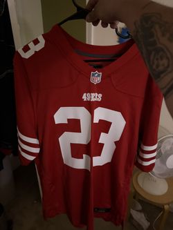 Real size large Christian Mccaffrey Jersey