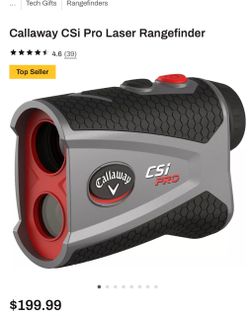 Callaway CSI Pro Laser Golf Rangefinder – $100  Excellent condition Callaway CSI Pro Laser Rangefinder with slope and built-in club recommendation tec