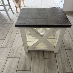 Rustic End Table
