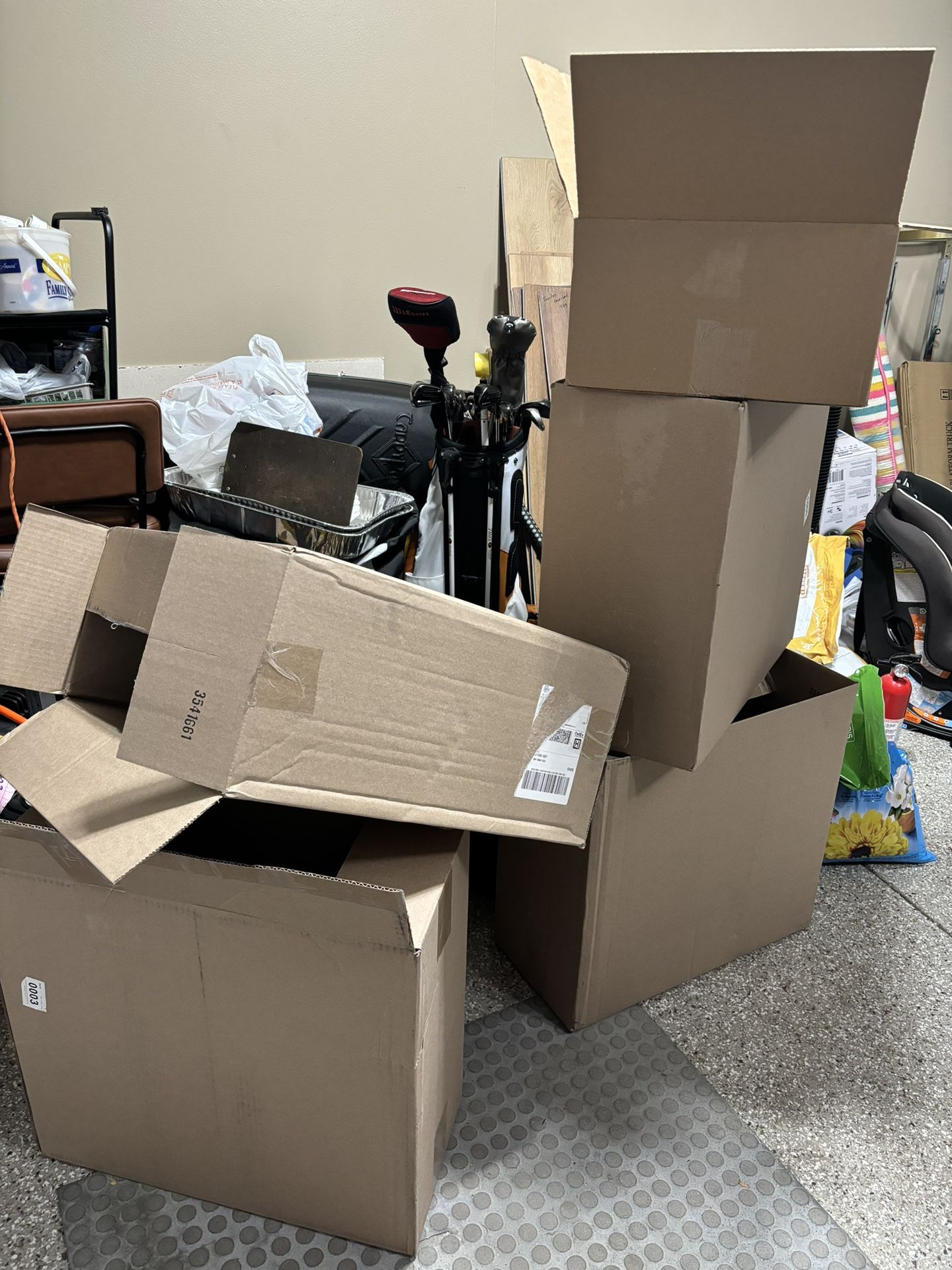 FREE CARDBOARD BOXES