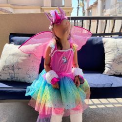 Complete Unicorn Costume 4-6 