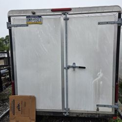 2006 AMERICAN CAR- MATE ENCLOSED  7 ' X 14' G V W R 7000 LBS.
