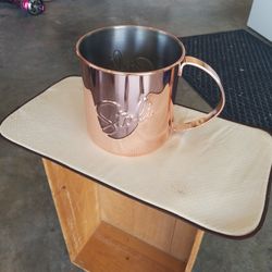 Stoli Brand Oversized Copper Plated Cup 
