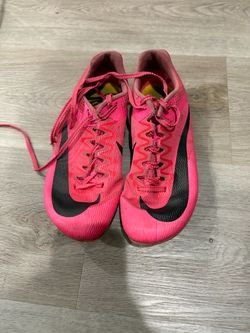 Nike Track Spikes Pink and Black