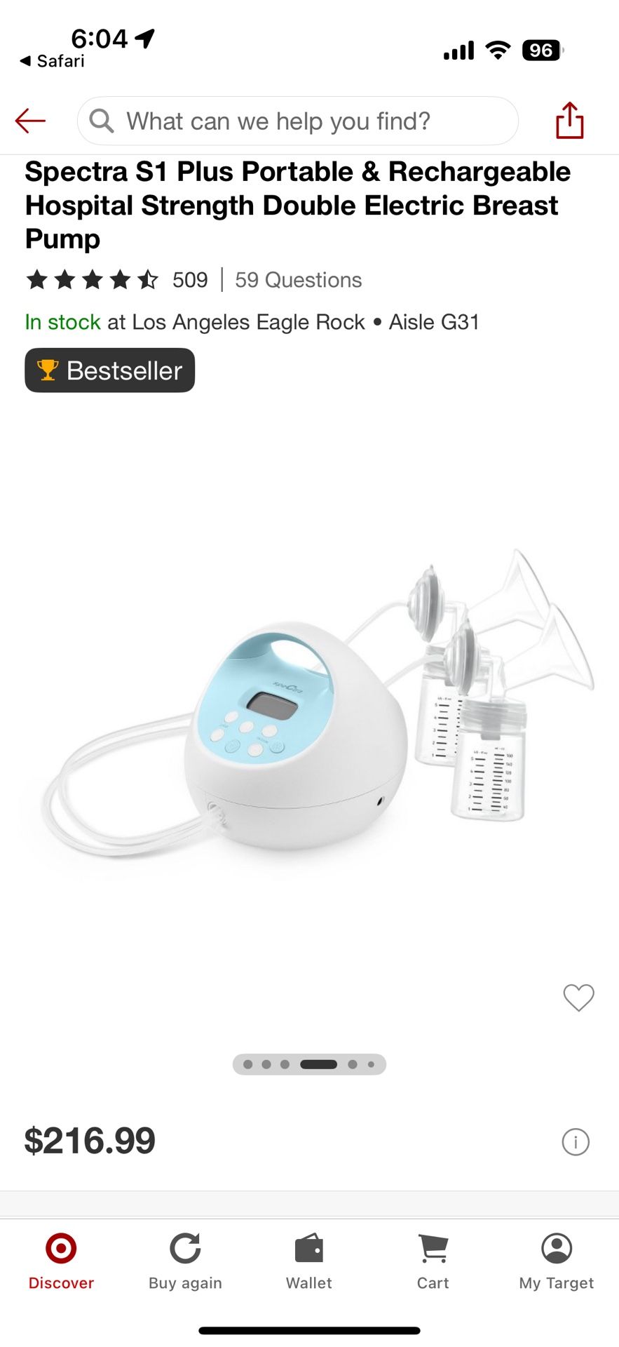 Spectra Breast Pump 