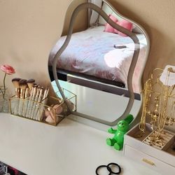 Kids Twin Bed Set With Vanity 