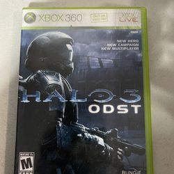 Xbox 360 halo 3 ODST CIB 2 Disc 