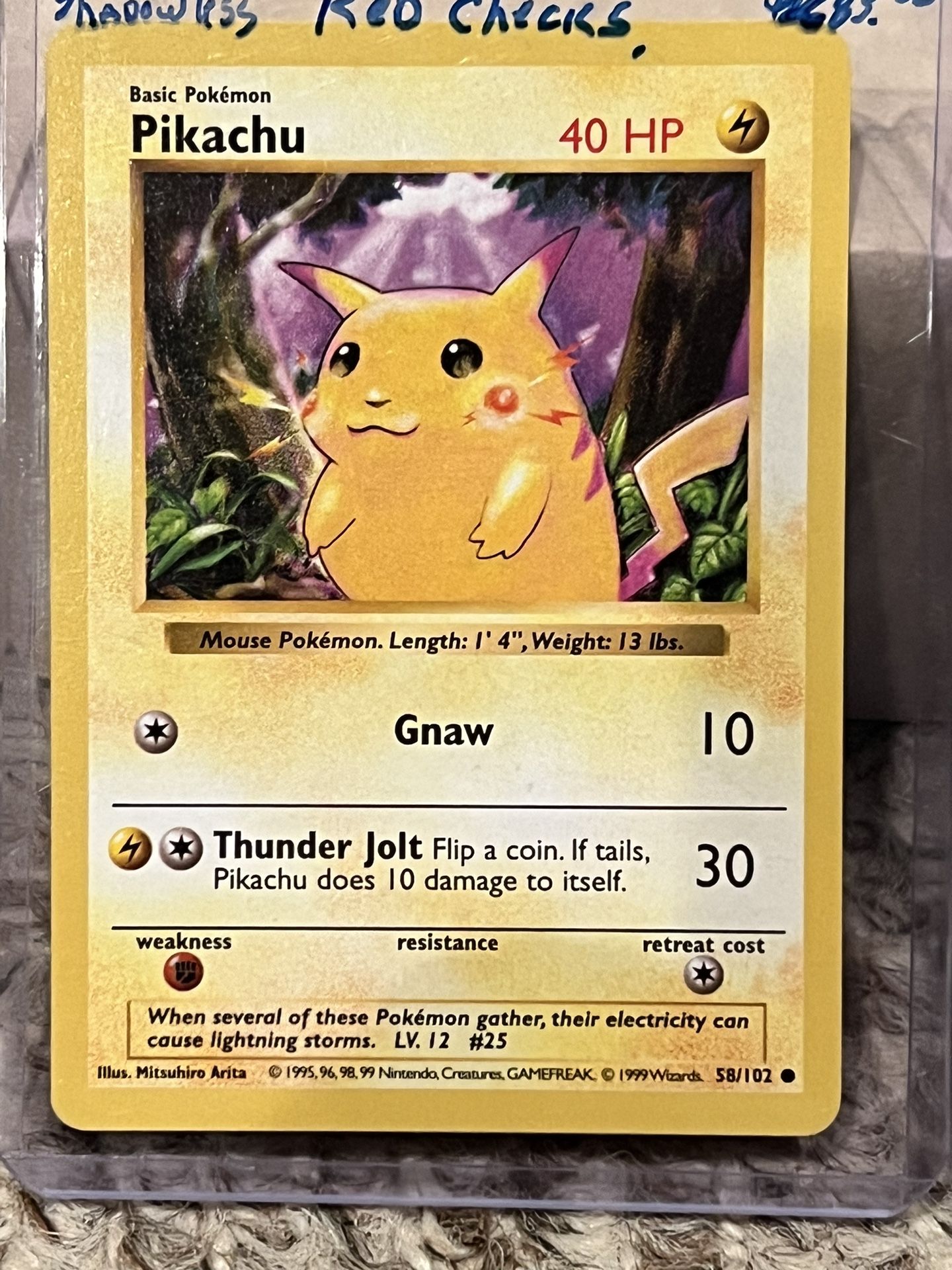Pokémon Pikachu “RED CHEEKS” Graded At CGC-8.5