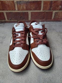 Nike Dunk Low Brown and White Sneakers