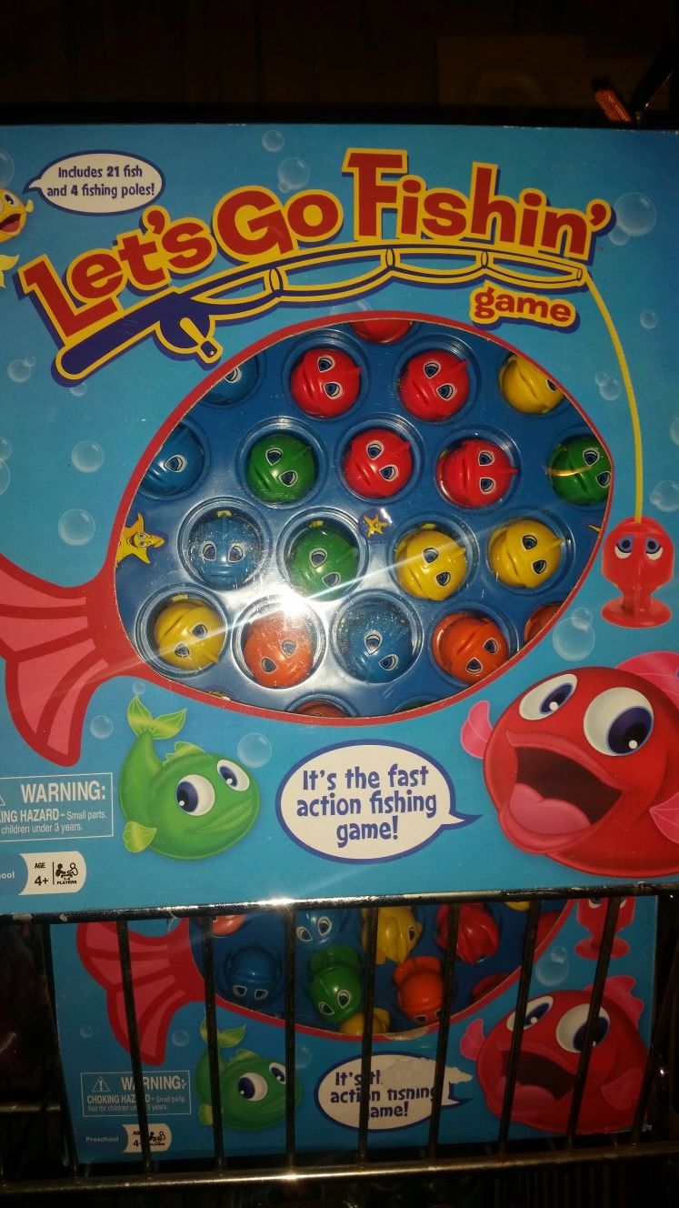 Let's go fishing game