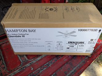 New 42-in Indoor Ceiling Fan Three Light Basic