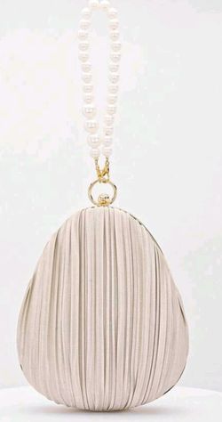 New satin clutch