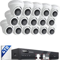 ONWOTE 16 Channel 4K PoE NVR Security Camera System - 16 count