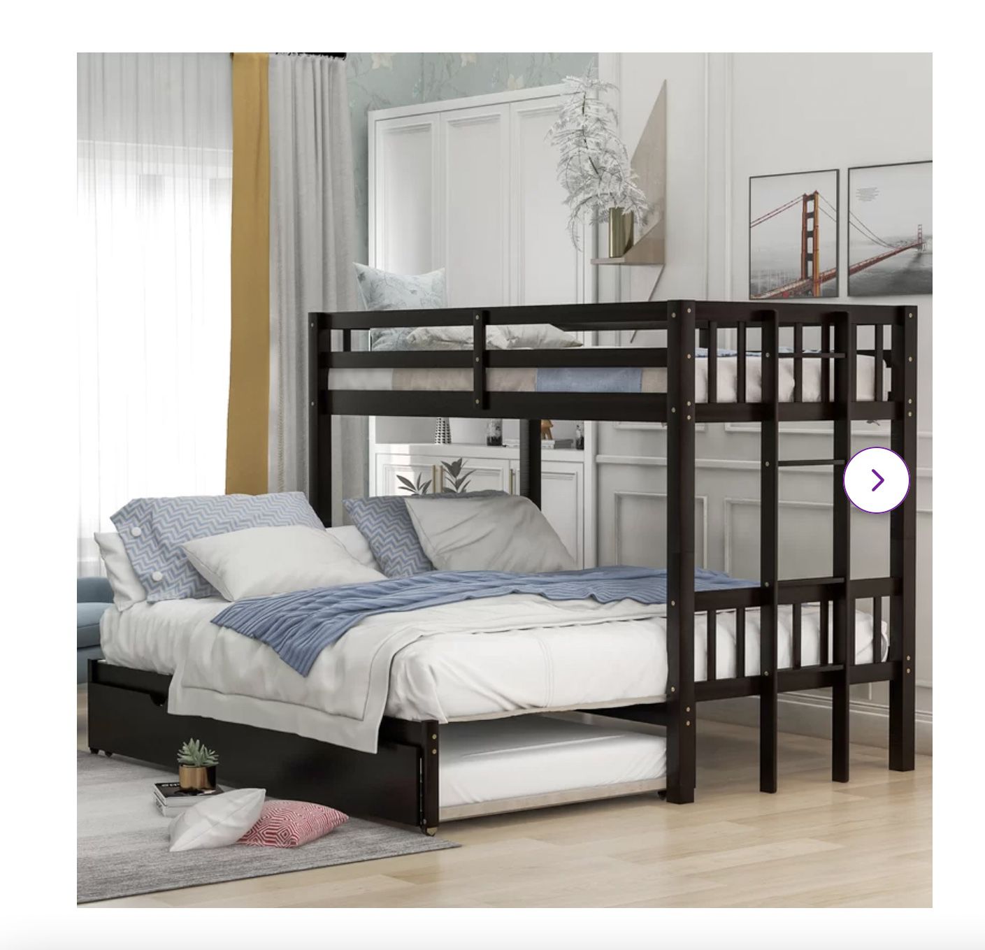 Bunk bed with Trundle