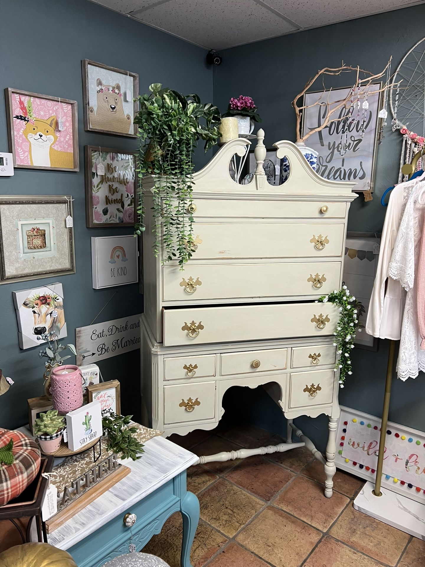 Beige Dresser
