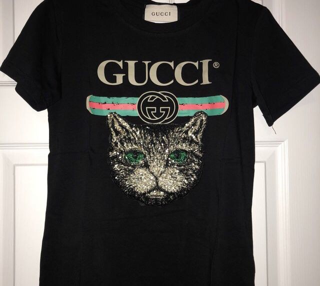 Black Gucci Catwalk T-shirt