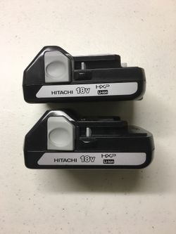 Hitachi 18 volt HXP Li-ion battery’s