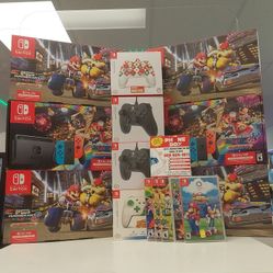 Mariokart Deluxe Bundle With Extra Controller And Games On Finance With Just $39 Down Payment No Credit Needed 