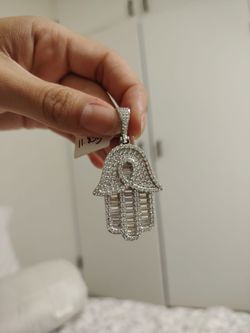 925 Silver Hamsa pendant