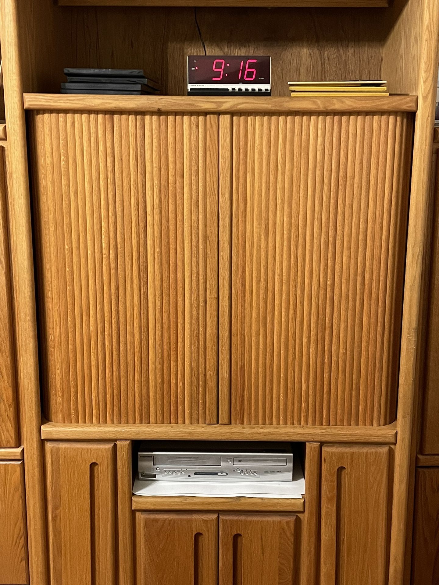 Wooden TV Center