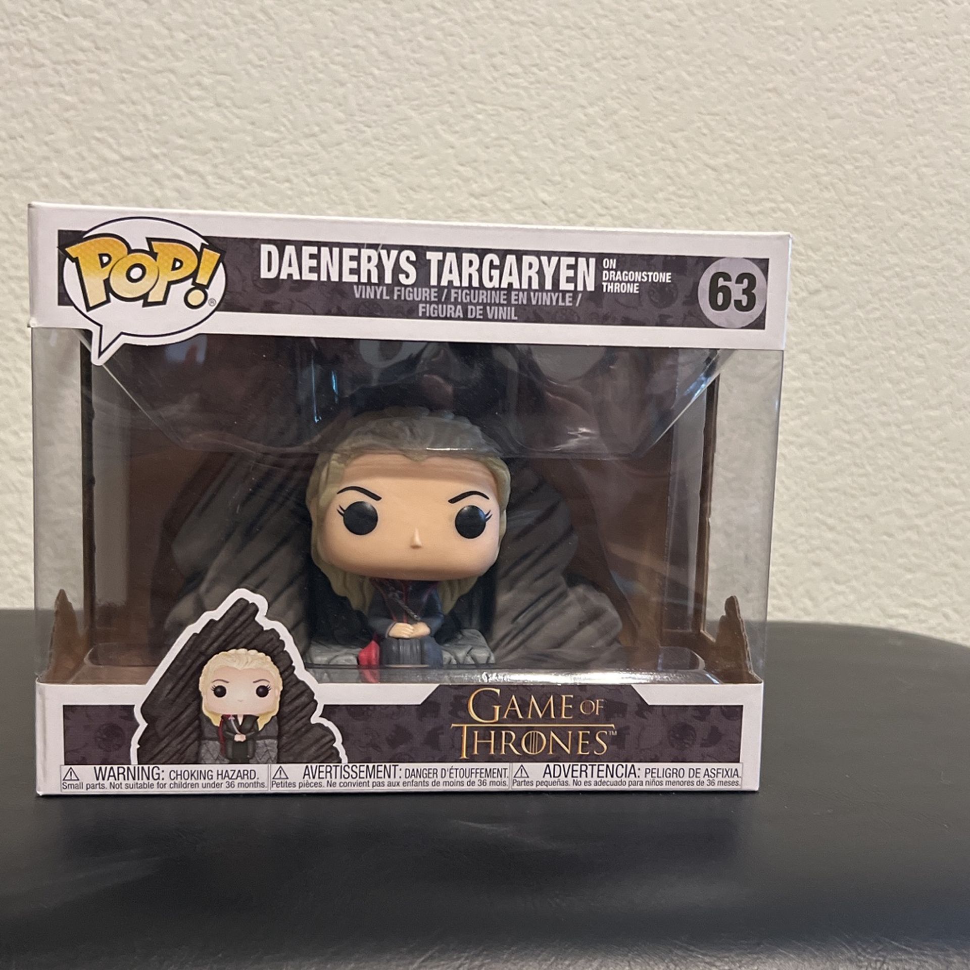 GOT Daenerys On Dragonstone Throne Funko Pop