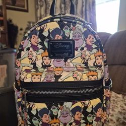 Disney Villains all over print loungefly