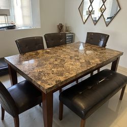Granite Dining Table