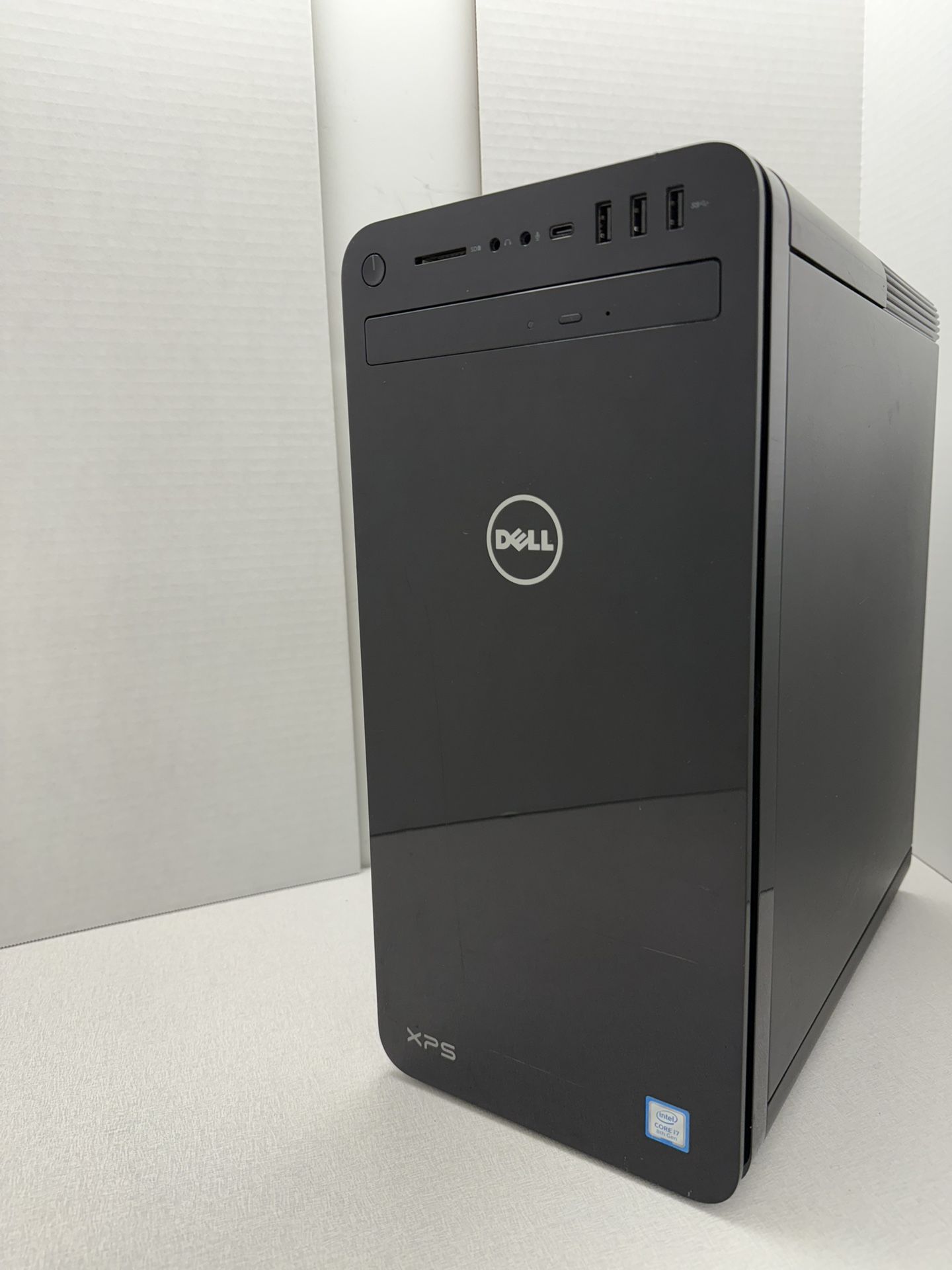 Dell XPS 8930 Gaming Desktop 8th Gen Intel Core i7-8700, 3.20 GHz, 32 GB RAM 128 NVME SSD 250 SSD 4 TB HDD 6 GB NVIDIA GeForce GTX 1060, USB-C Port,