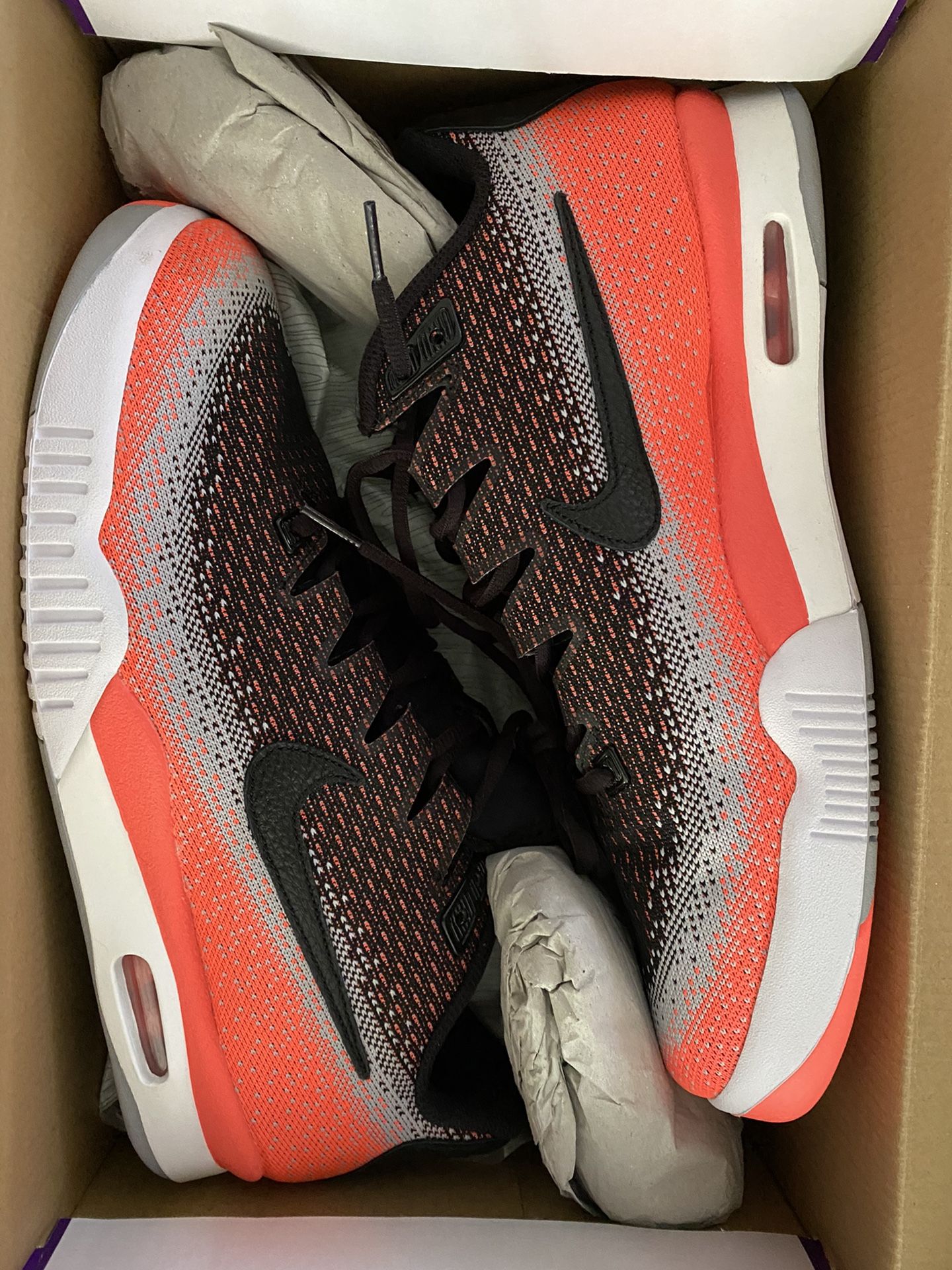 Nike Vapor X TC Knit Tennis Shoes- Hot Lava (Men’s 13)