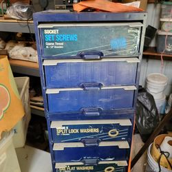 Small parts storage  container