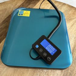 ⚖️ KKZ Shipping Scale 440 LB Heavy Duty Postal Scale – Stainless Steel – Excellent Condition