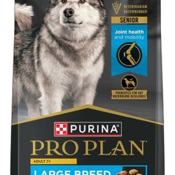 Purina Pro Plan Joint Health Shredded Blend Chicken & Rice Formula Senior 7+ Large Breed Dog Dry Food 34lbs Bag