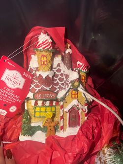 Ginger bread house light up
