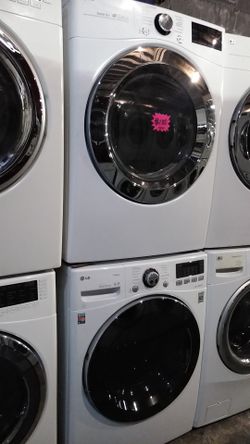 LG washer and dryer