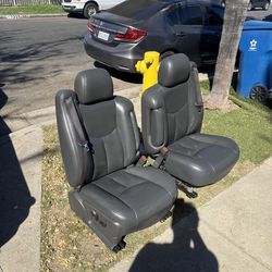 Charcoal Grey Electric leather Seats 03-07