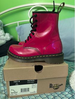 Dr Martens Red Patent Lamper