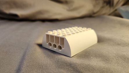 Lego Piece 45411 White Curved Piece 