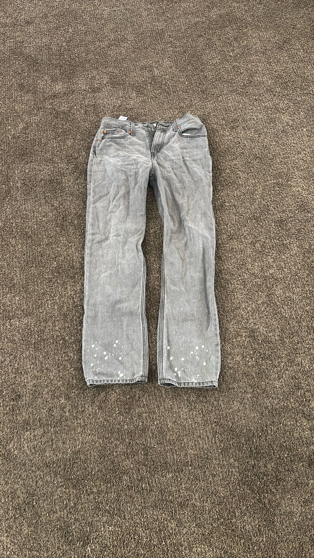 Size 28 Levi Grey Jeans