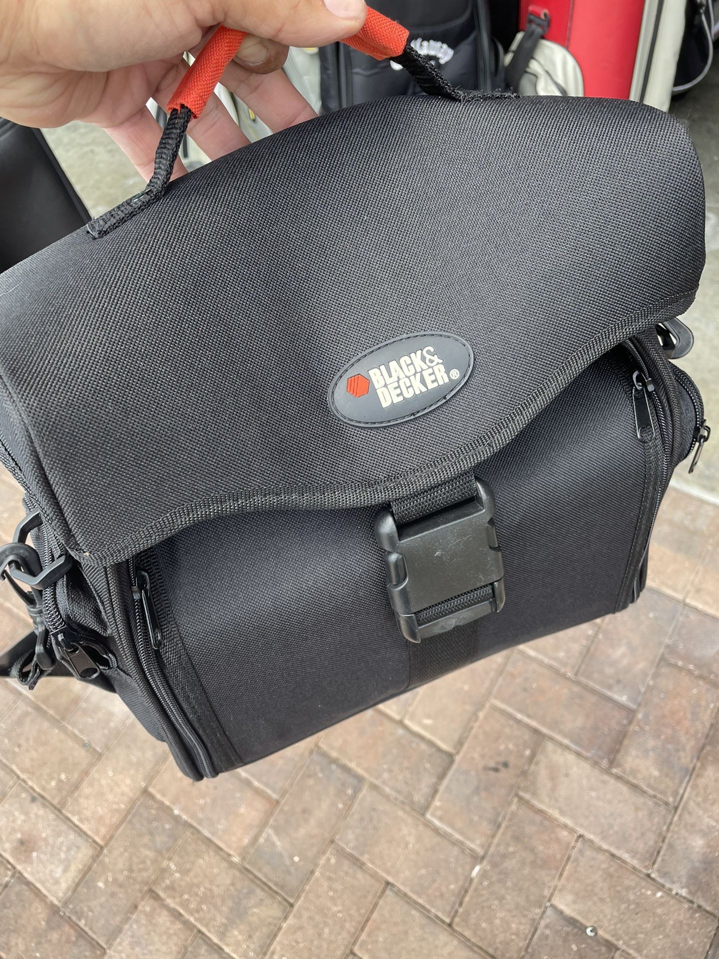 Black and Decker tool bag